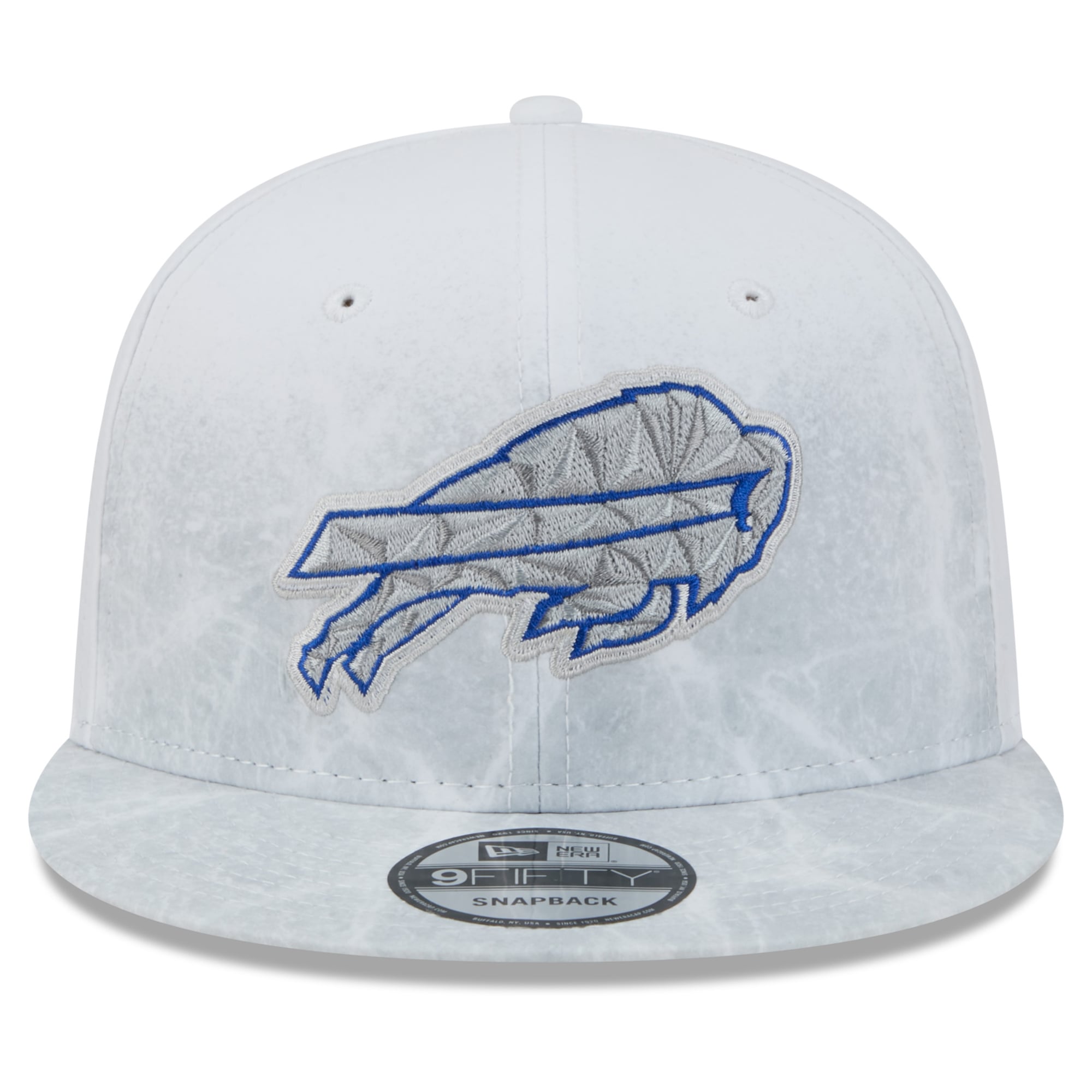 Men's New Era White Buffalo Bills Rivalries Collection 9FIFTY Snapback Hat