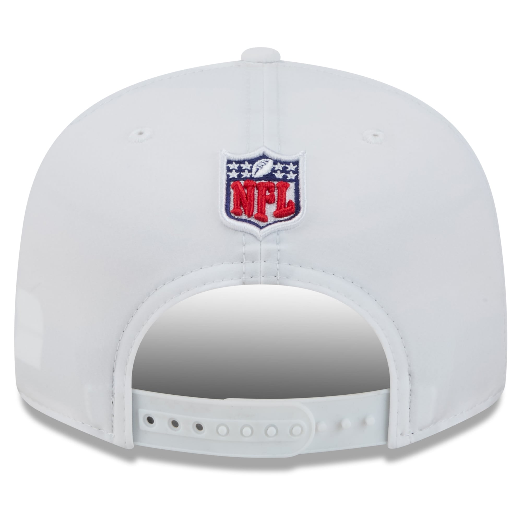 Men's New Era White Buffalo Bills Rivalries Collection 9FIFTY Snapback Hat