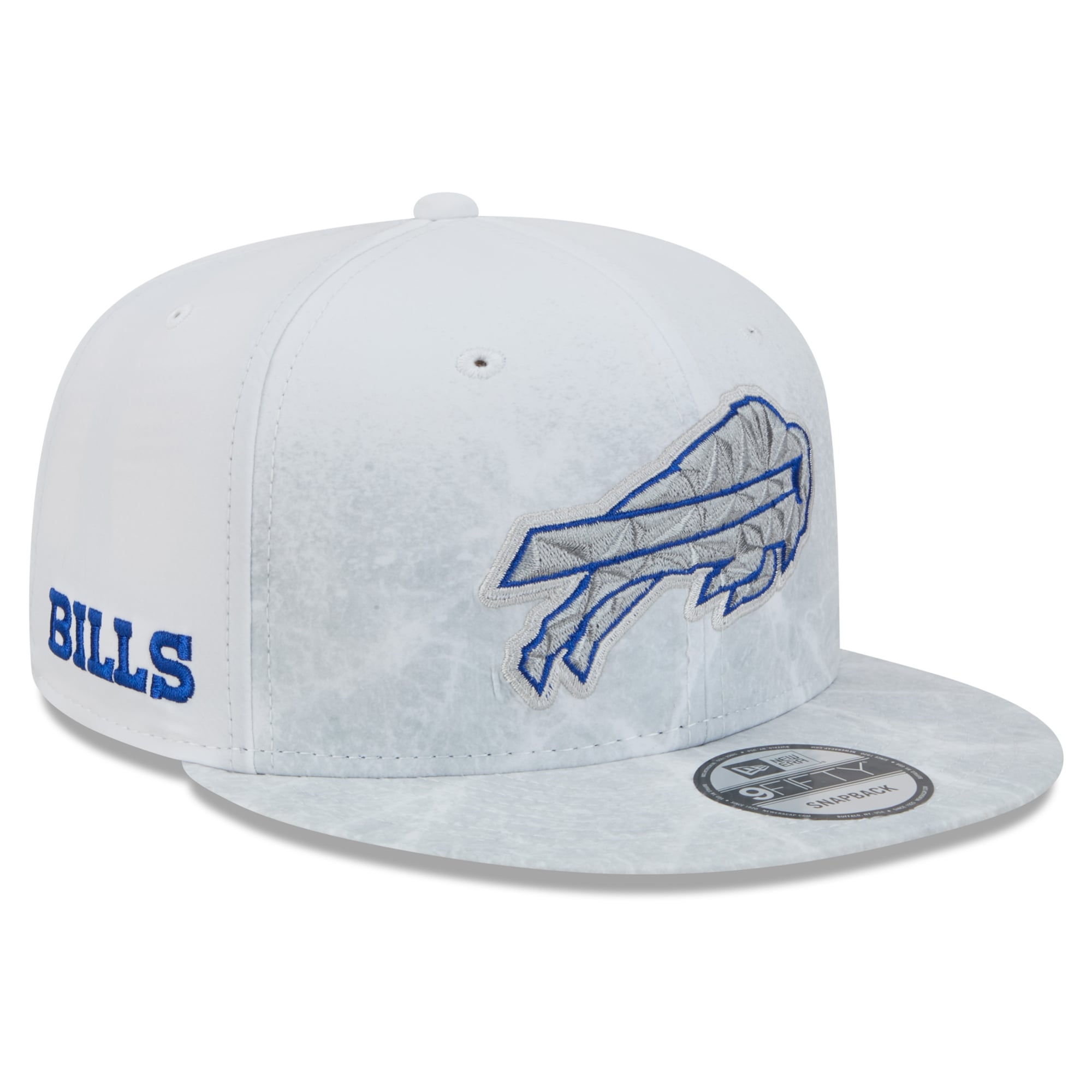Men's New Era White Buffalo Bills Rivalries Collection 9FIFTY Snapback Hat