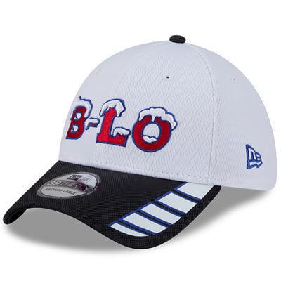  Buffalo Bills New Era Rivalries Collection Fan Pack 39THIRTY Flex Hat - White