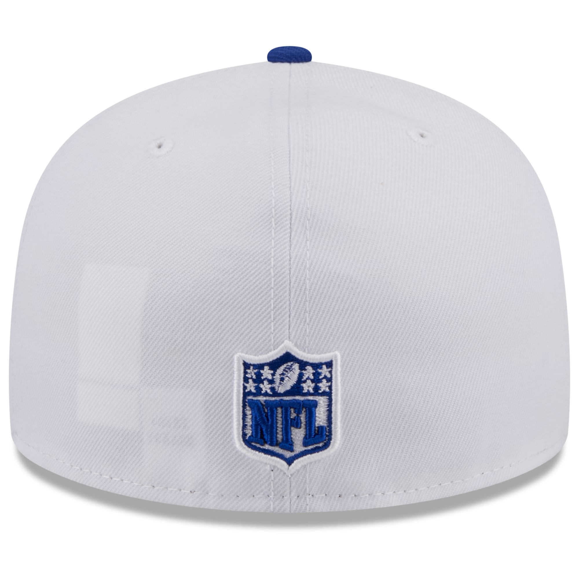 Men's New Era White Buffalo Bills Rivalries Collection Fan Pack 59FIFTY Fitted Hat