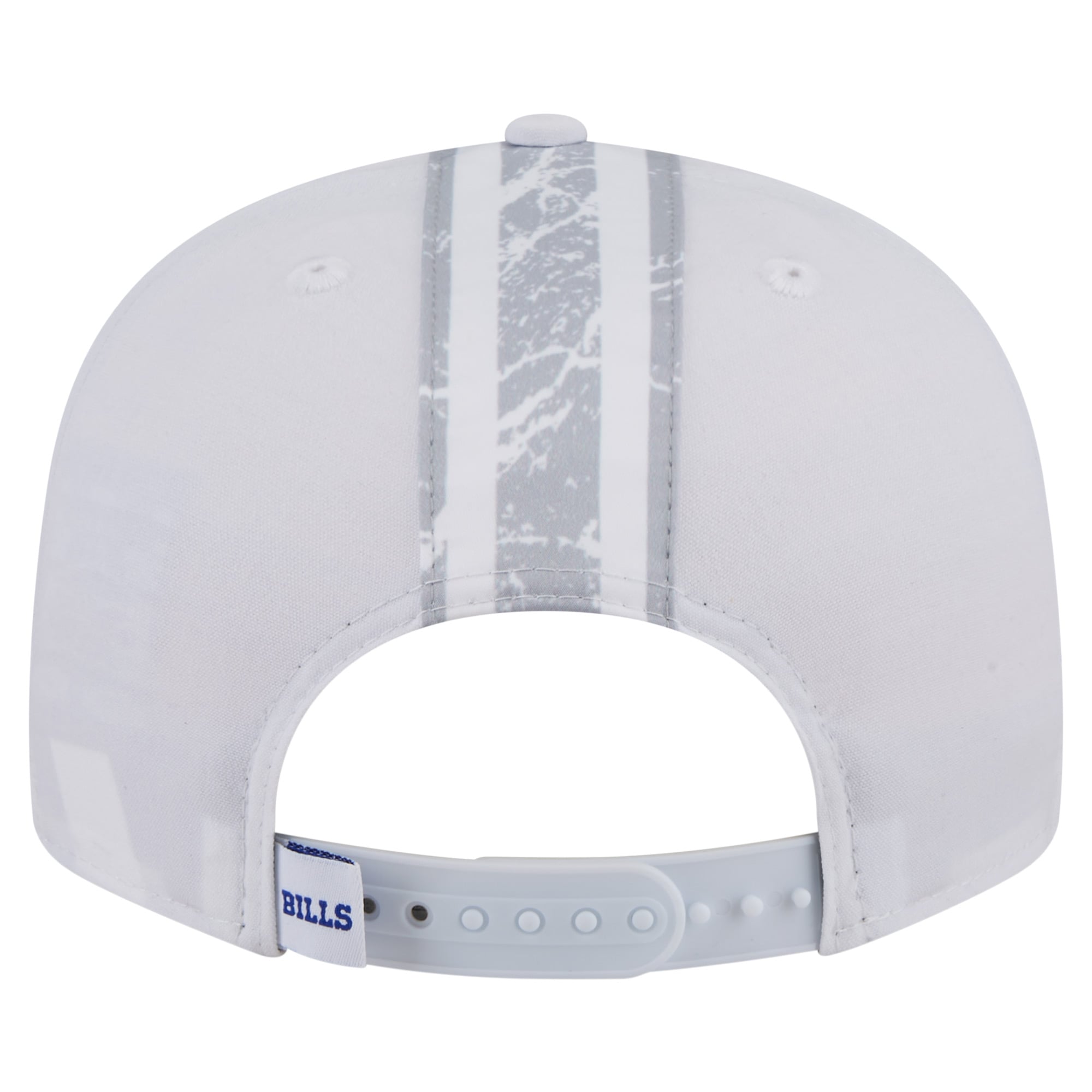 Men's New Era White Buffalo Bills Rivalries Collection Fan Pack Helmet 9FIFTY Snapback Hat