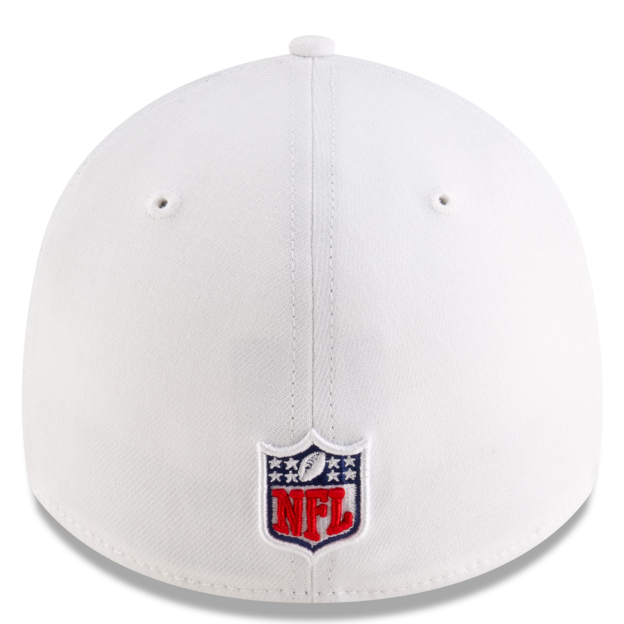 Men's New Era White Buffalo Bills Rivalries Collection On-Field 39THIRTY Flex Hat
