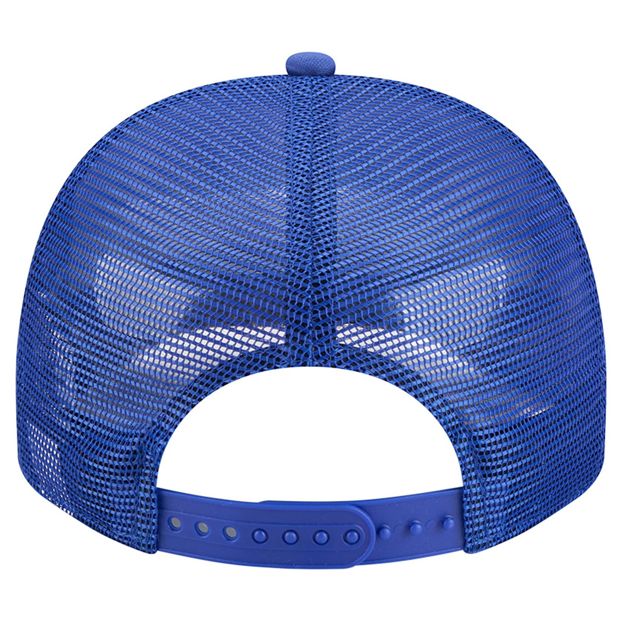 Men's New Era White/Royal Buffalo Bills Foam A-Frame 9FIFTY Snapback Trucker Hat