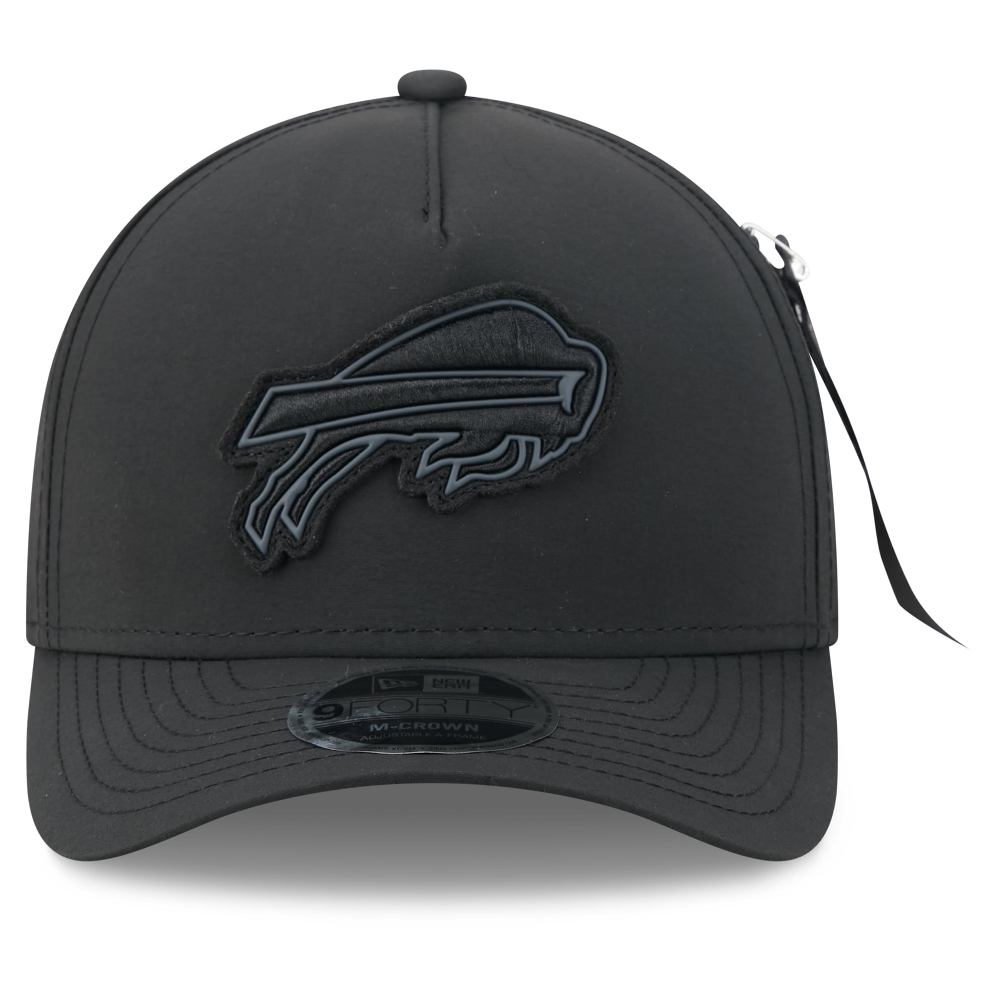 Casquette ajustable New Era x Alpha Industries Buffalo Bills A-Frame 9FORTY noire pour homme