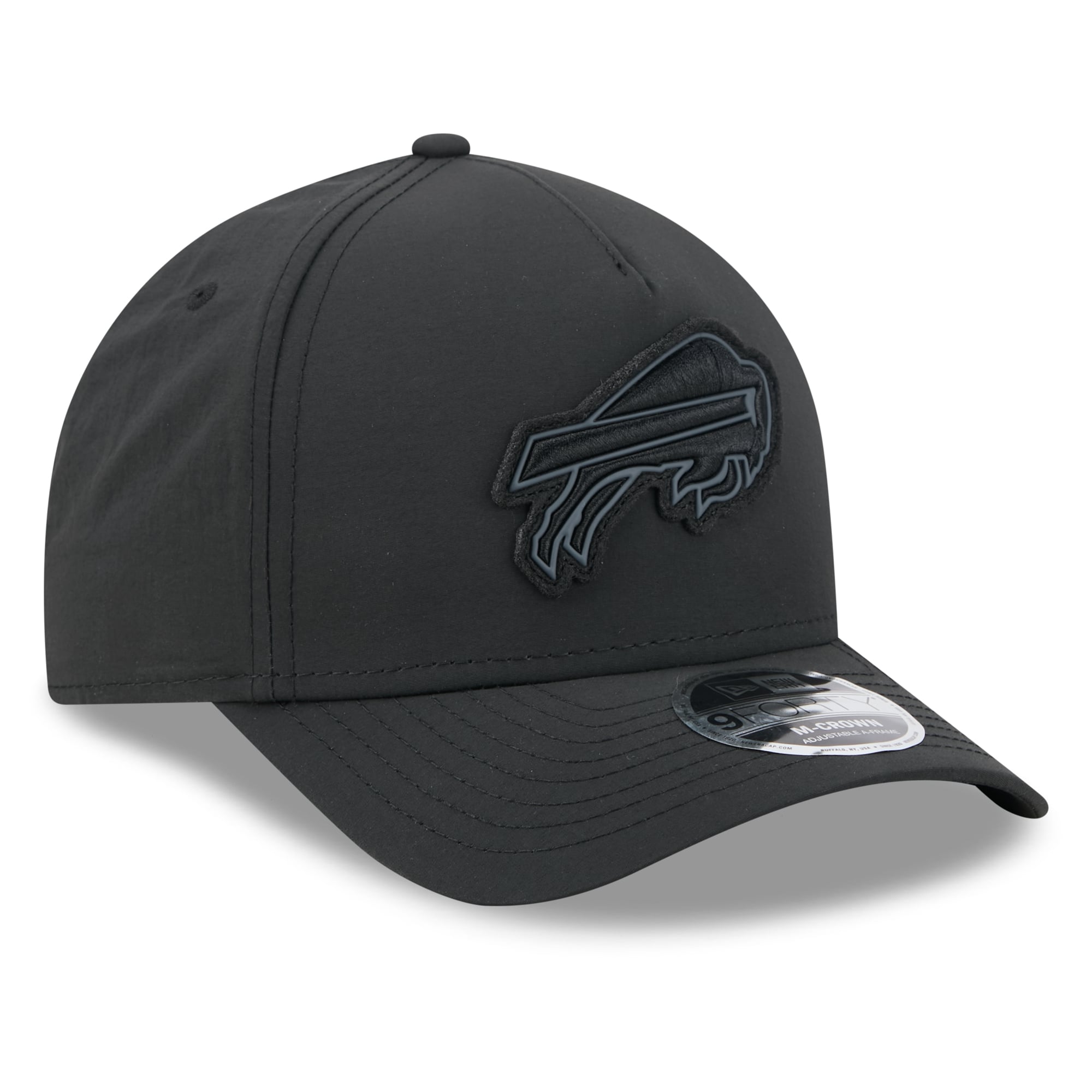 Casquette ajustable New Era x Alpha Industries Buffalo Bills A-Frame 9FORTY noire pour homme