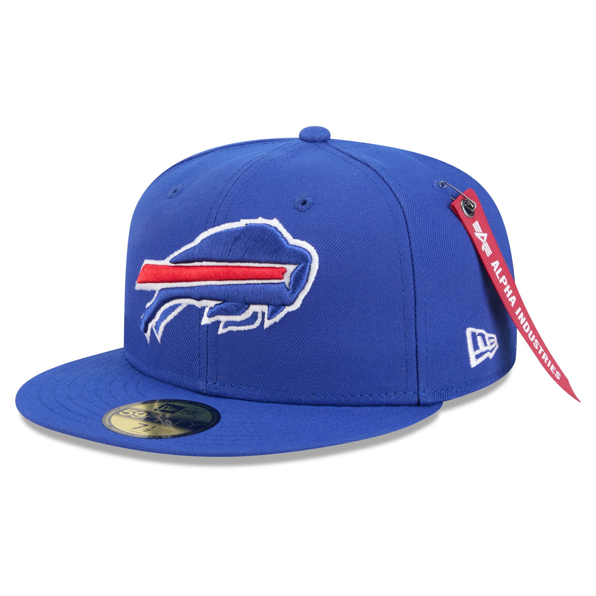 Casquette ajustée New Era x Alpha Industries Royal Buffalo Bills 59FIFTY pour homme