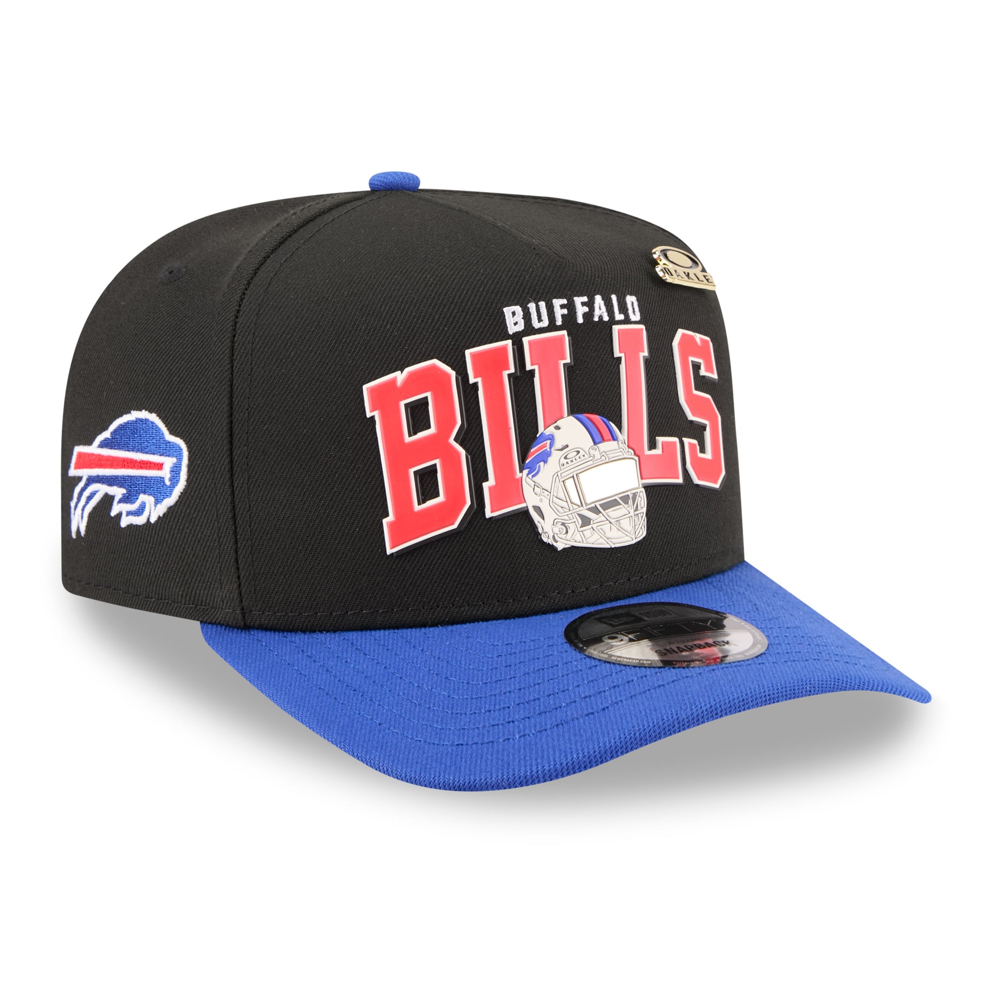 Casquette snapback New Era x Oakley Buffalo Bills 9FIFTY A-Frame noire pour homme