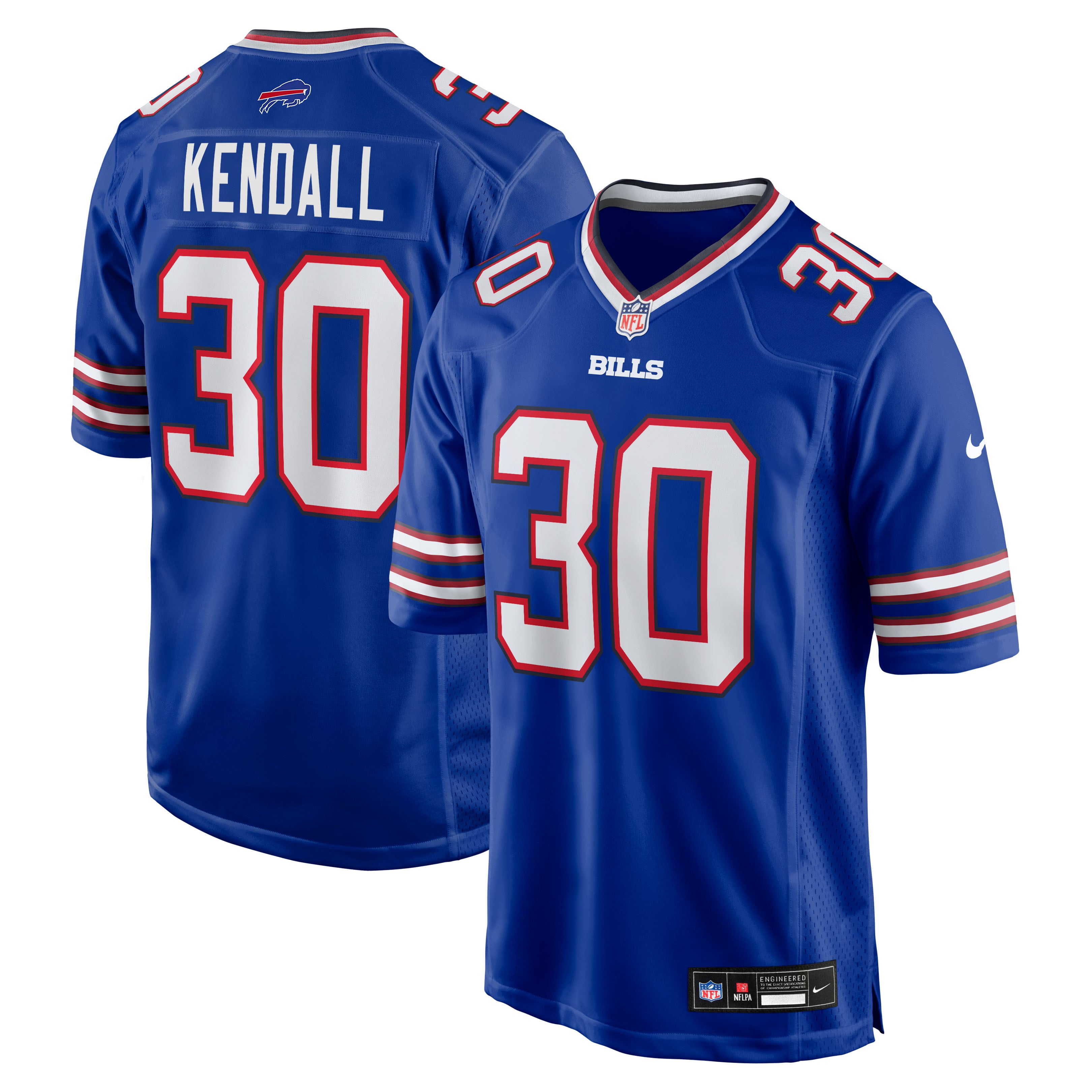 Maillot de match Nike Anthony Kendall Royal Buffalo Bills pour homme