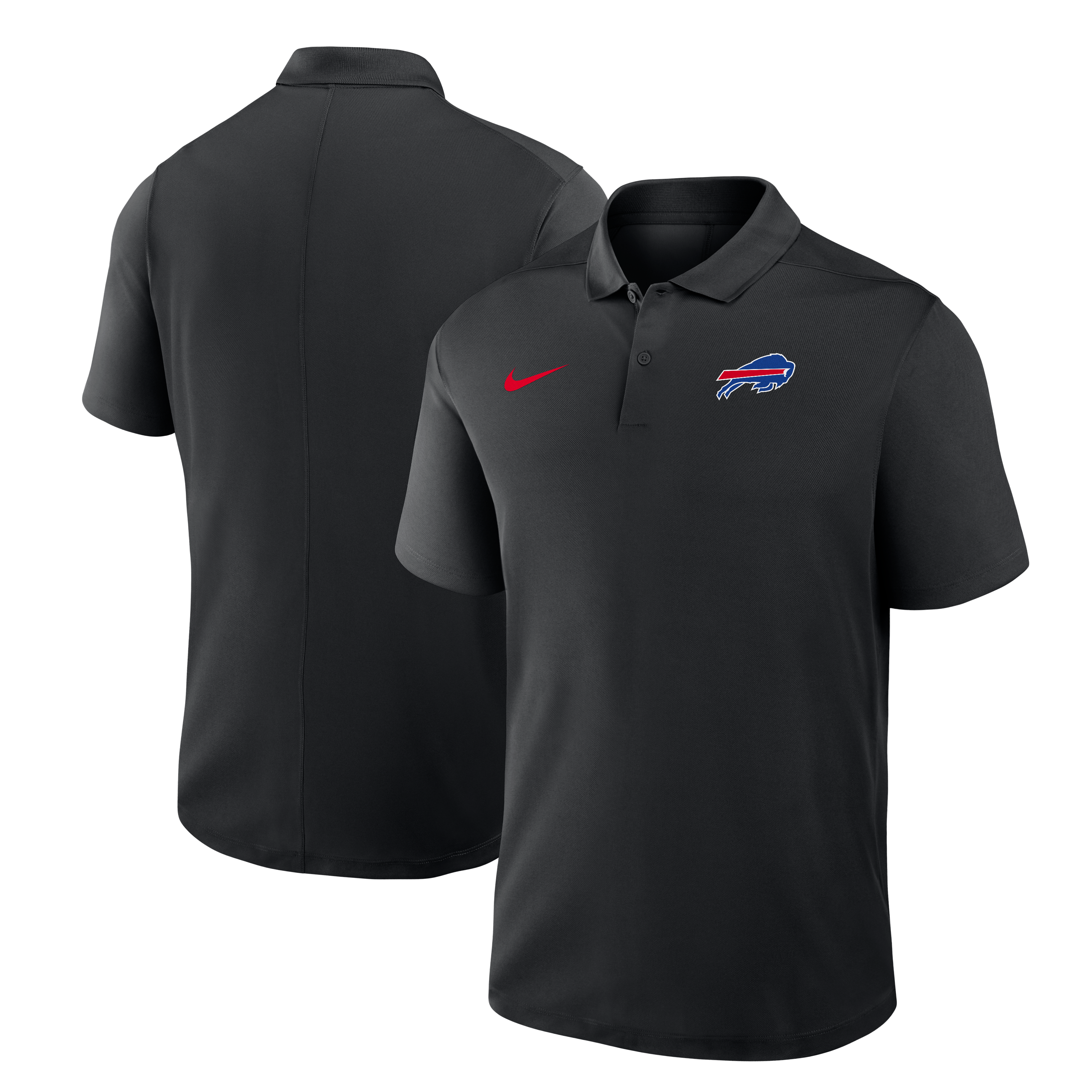 Men's Nike Black Buffalo Bills Dri-FIT Victory Polo