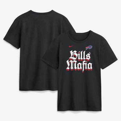  Buffalo Bills Nike Mafia Logo Club T-Shirt - Black