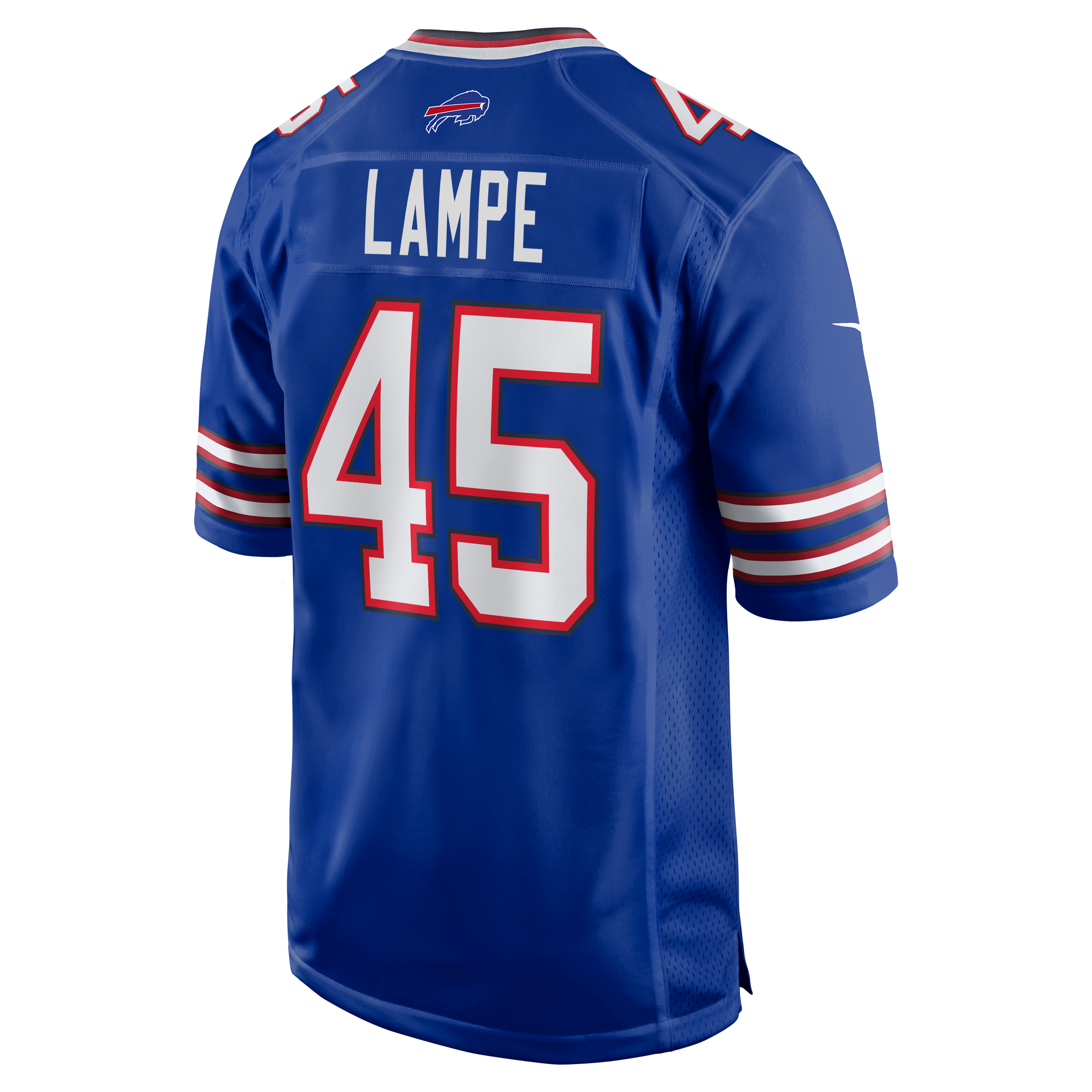 Maillot de match Nike Brock Lampe Royal Buffalo Bills pour homme