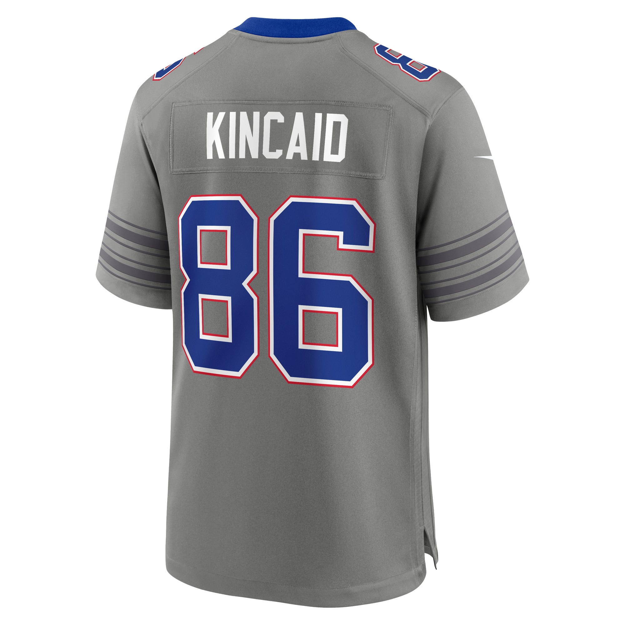 Men's Nike Dalton Kincaid Gray Buffalo Bills Nickel City Game Jersey