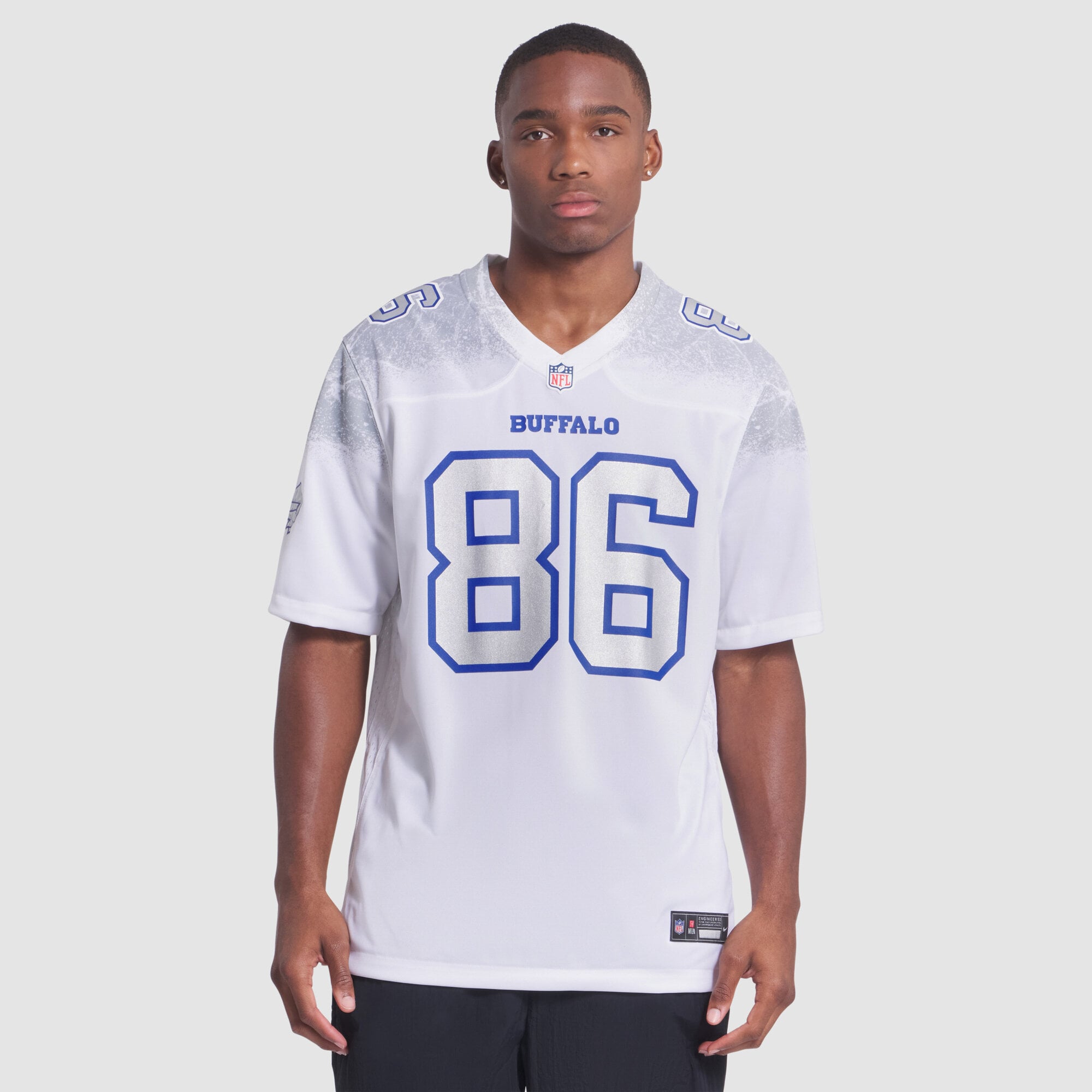 Maillot de match Nike Dalton Kincaid blanc la collection Rivalries des Buffalo Bills pour homme