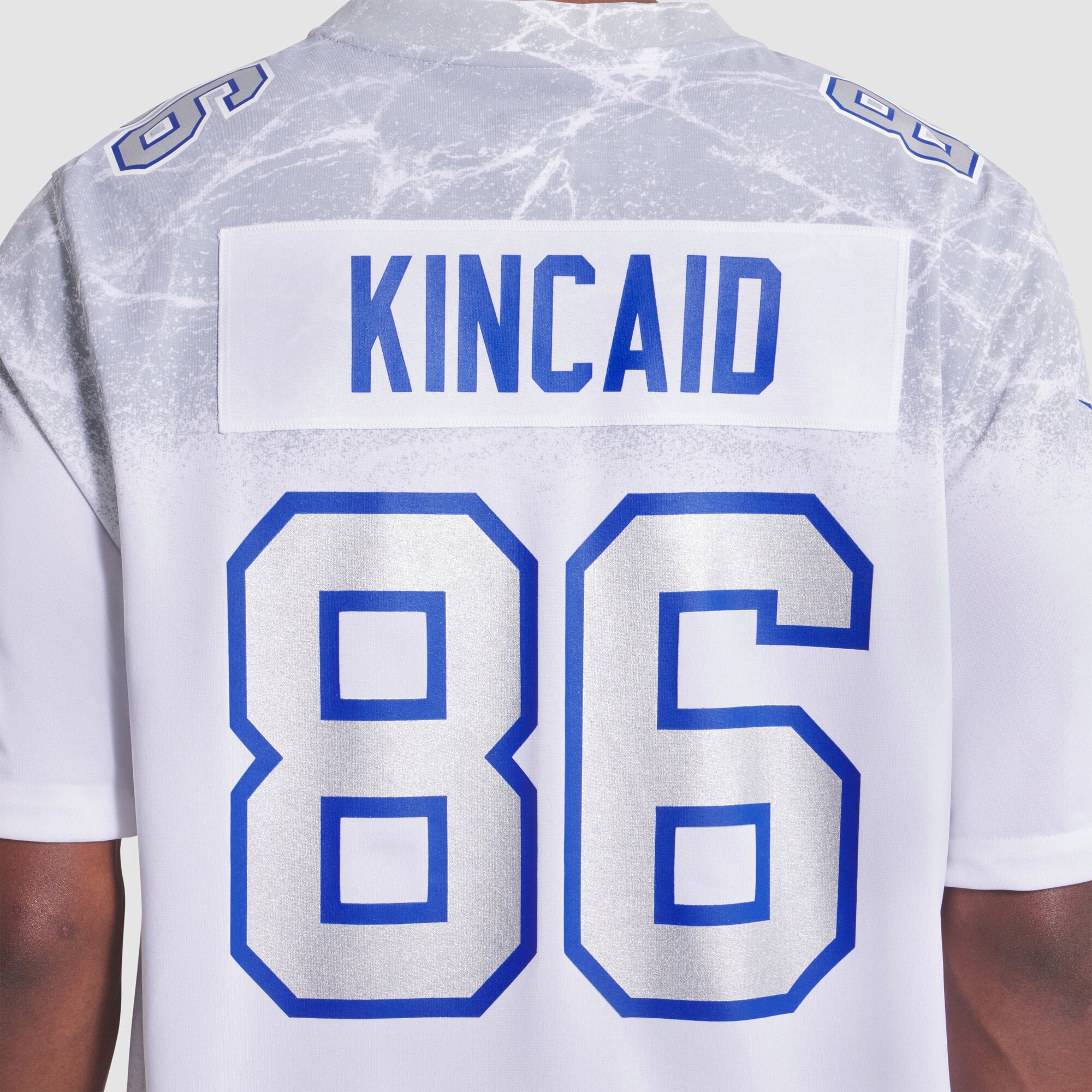 Maillot de match Nike Dalton Kincaid blanc la collection Rivalries des Buffalo Bills pour homme