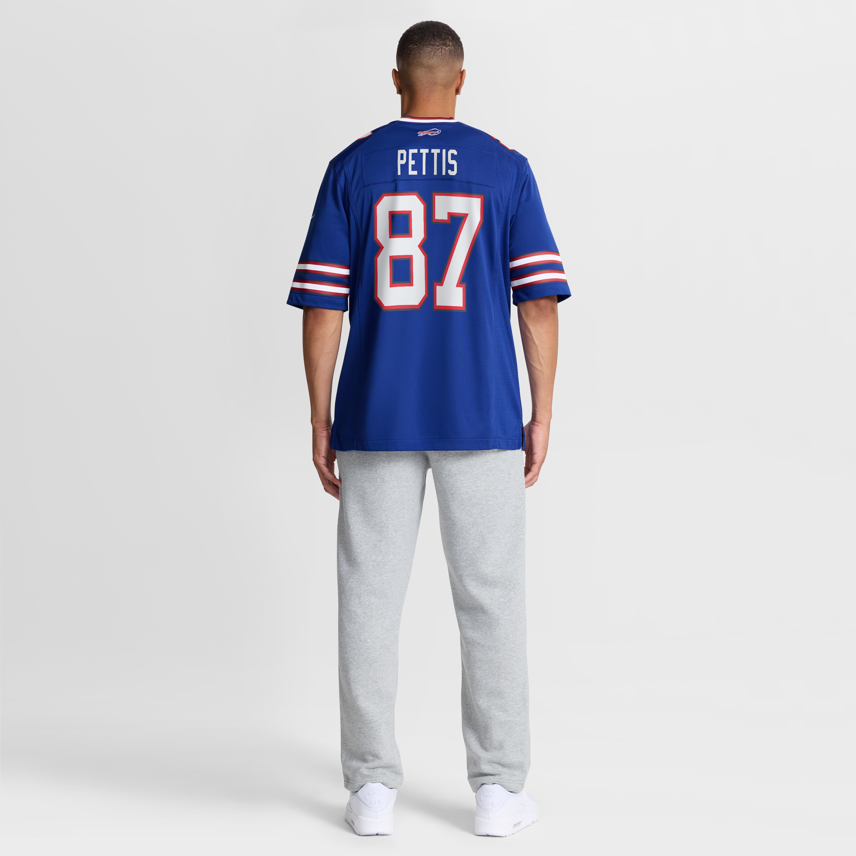 Maillot de match Nike Dante Pettis Royal Buffalo Bills pour homme