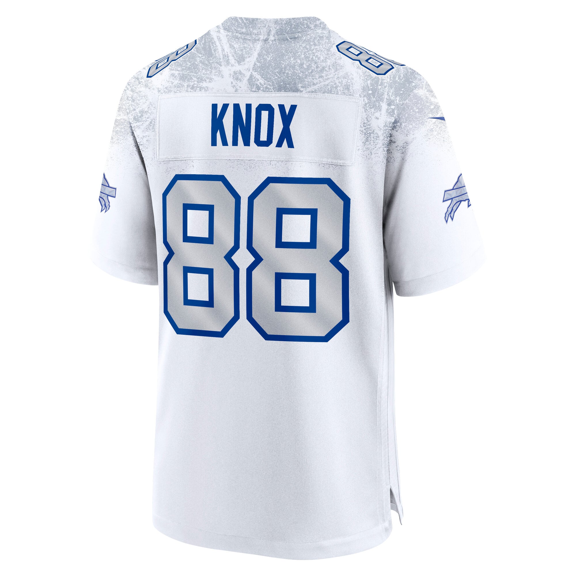Men's Nike Dawson Knox White Buffalo Bills Rivalries Collection Game Jersey