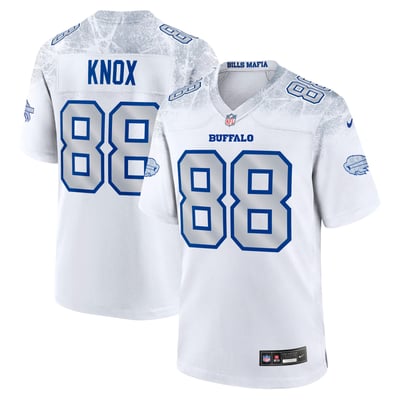 Dawson Knox Buffalo Bills Nike Rivalries Collection Game Jersey - White