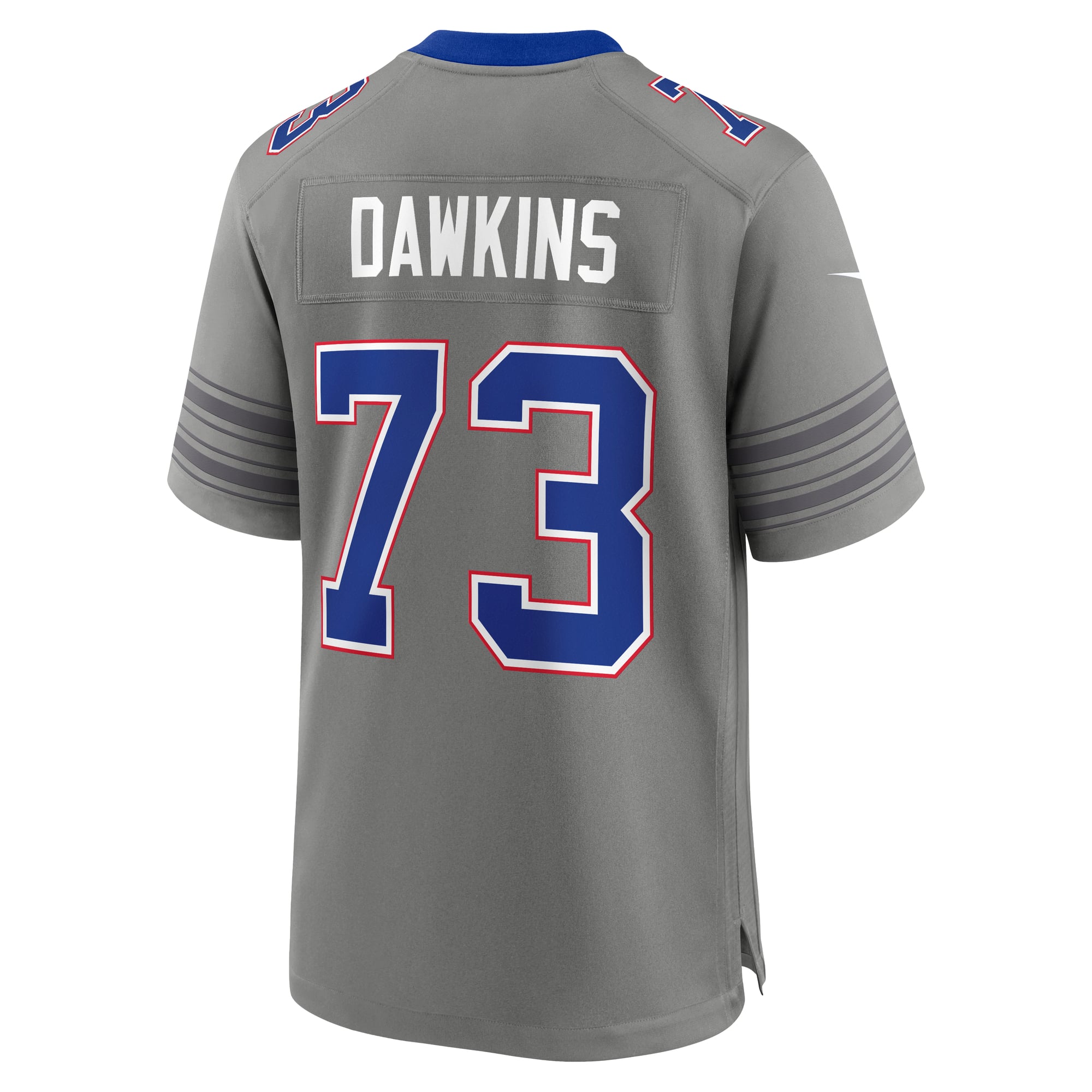 Men's Nike Dion Dawkins Gray Buffalo Bills Nickel City Game Jersey