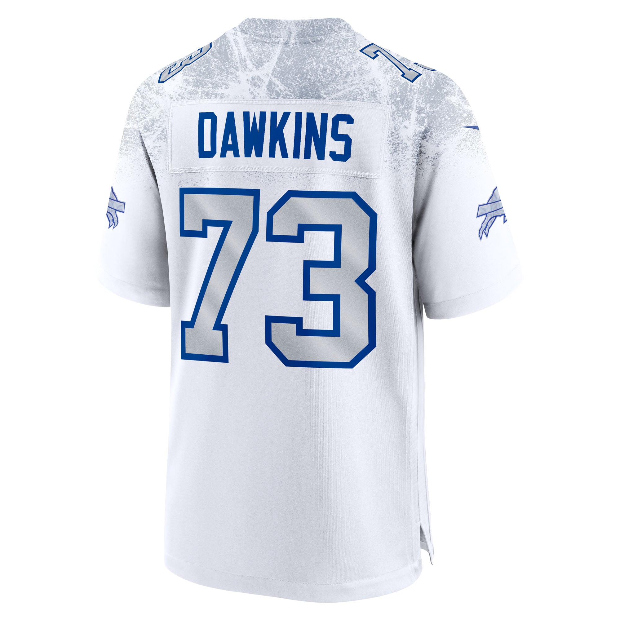 Maillot de match Nike Dion Dawkins blanc la collection Rivalries des Buffalo Bills pour homme