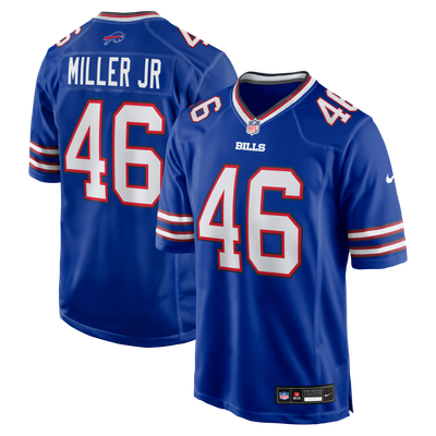 DJ Miller Jr. Buffalo Bills Nike Team Game Jersey - Royal