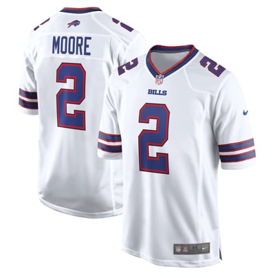 D.J. Moore Buffalo Bills Nike Game Jersey - White