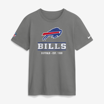 Buffalo Bills Nike Alt Dri-FIT T-Shirt - Gray