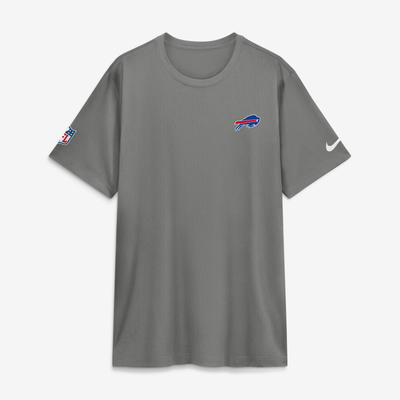 Buffalo Bills Nike Alt Legend Small Logo Dri-FIT T-Shirt - Gray