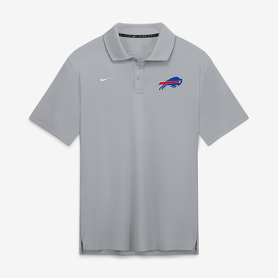 Buffalo Bills Nike Par Solid Dri-FIT Polo - Gray
