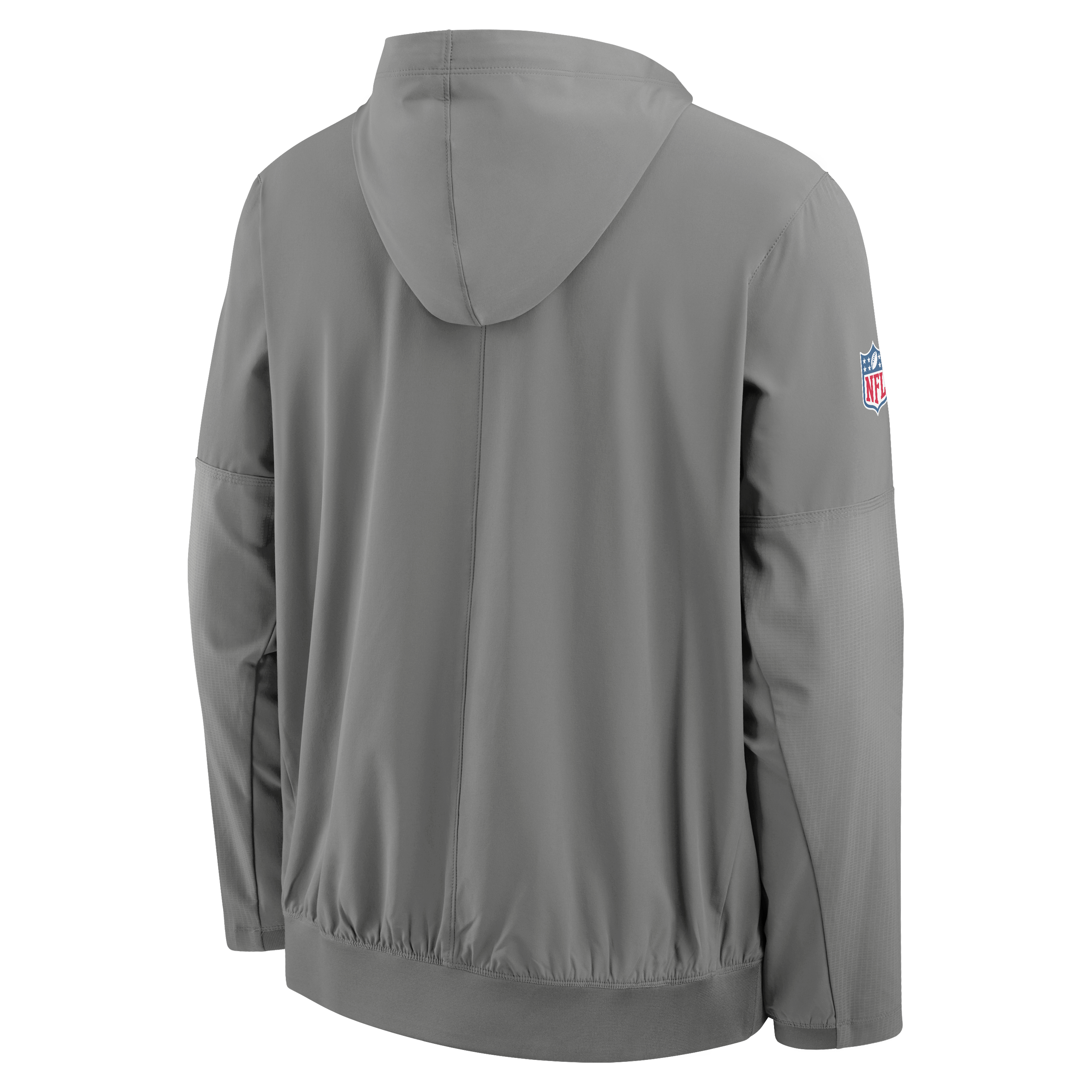 Men's Nike Gray Buffalo Bills Sideline Broken Rules Alternate Anorak Half-Zip Hooded Jacket