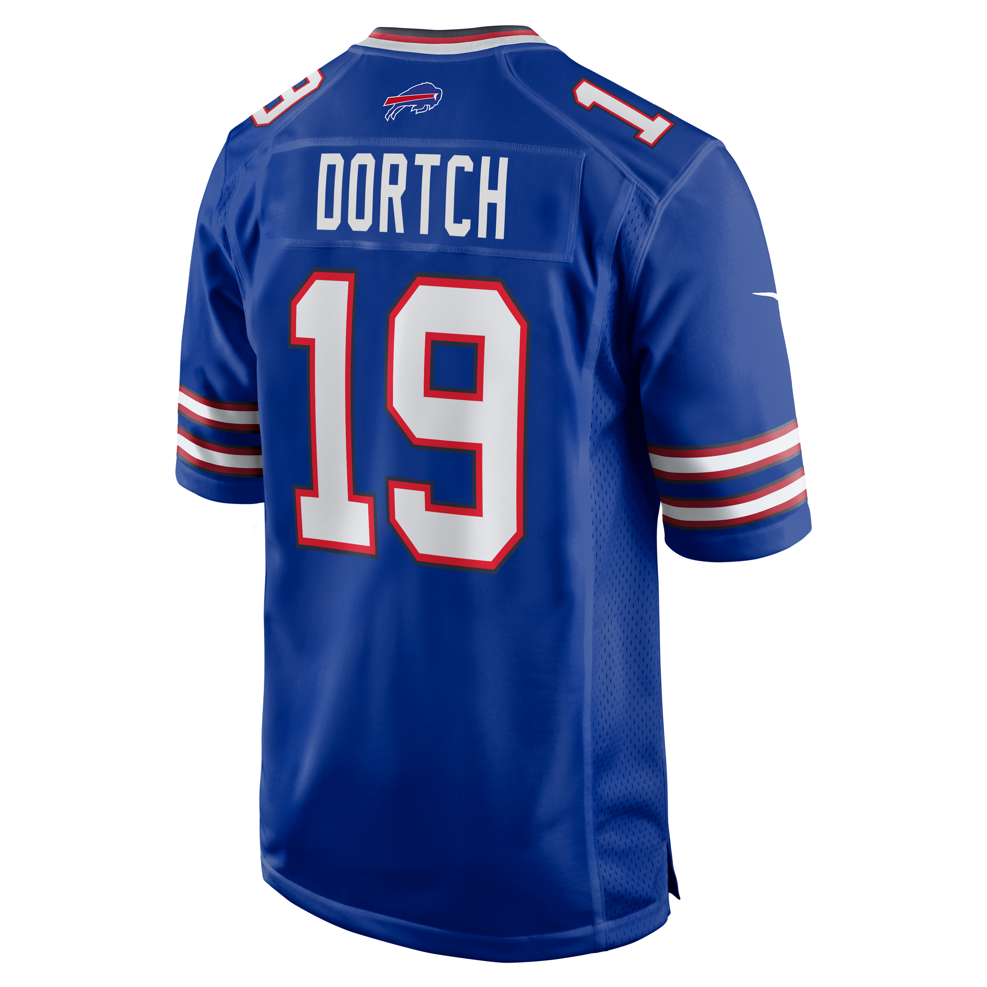 Maillot de match Nike Greg Dortch Royal Buffalo Bills pour homme