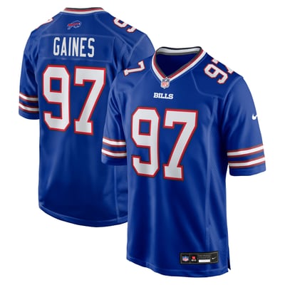 Greg Gaines Buffalo Bills Nike Team Game Jersey - Royal