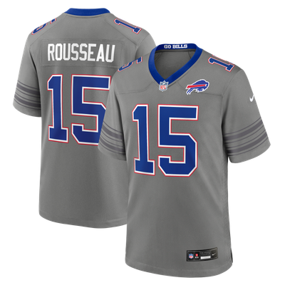 Gregory Rousseau Buffalo Bills Nike Game Jersey - Gray