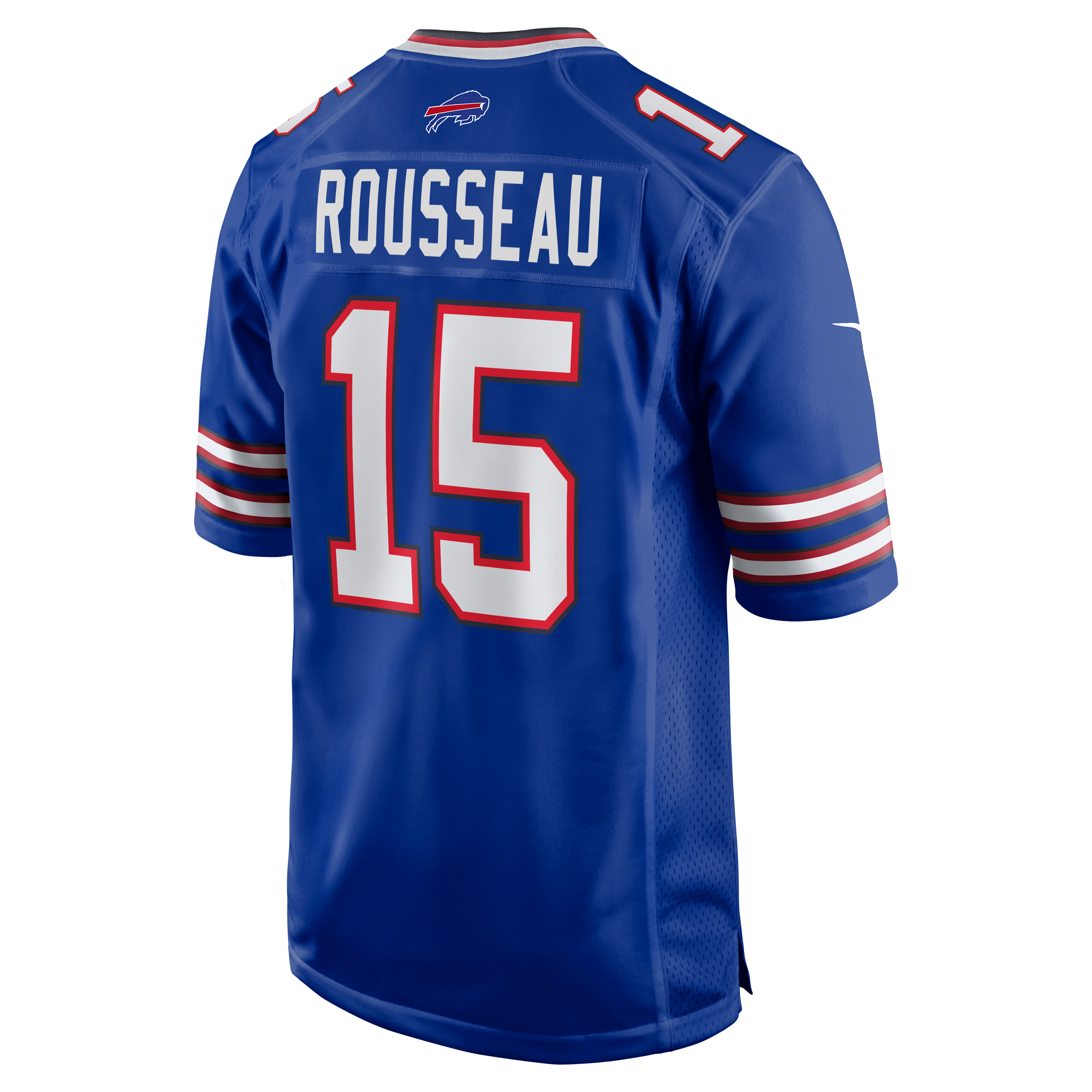 Maillot de match Nike Gregory Rousseau Royal Buffalo Bills pour homme
