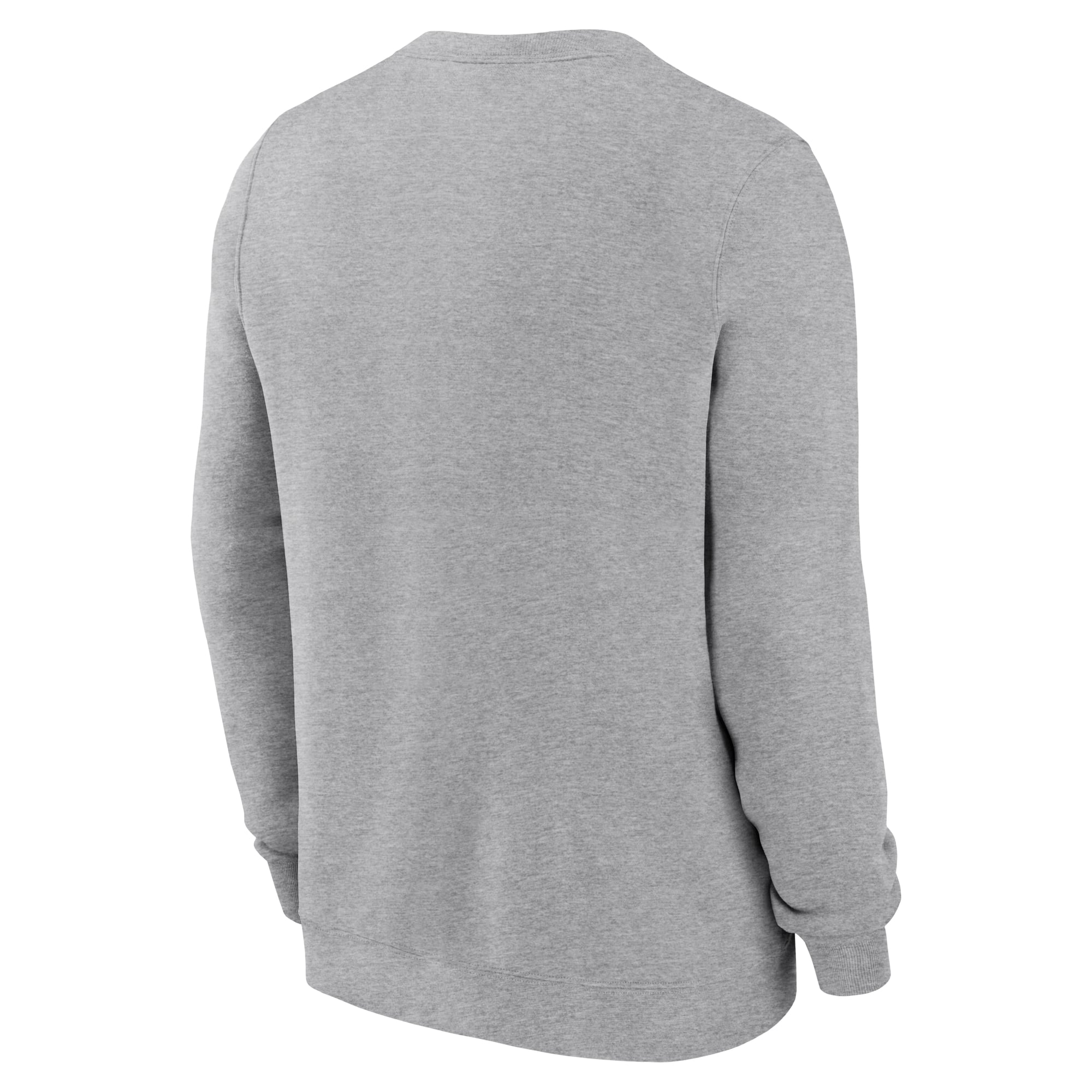 Men's Nike Heather Gray Buffalo Bills Primetime Club Fleece Pullover Sweatshirt