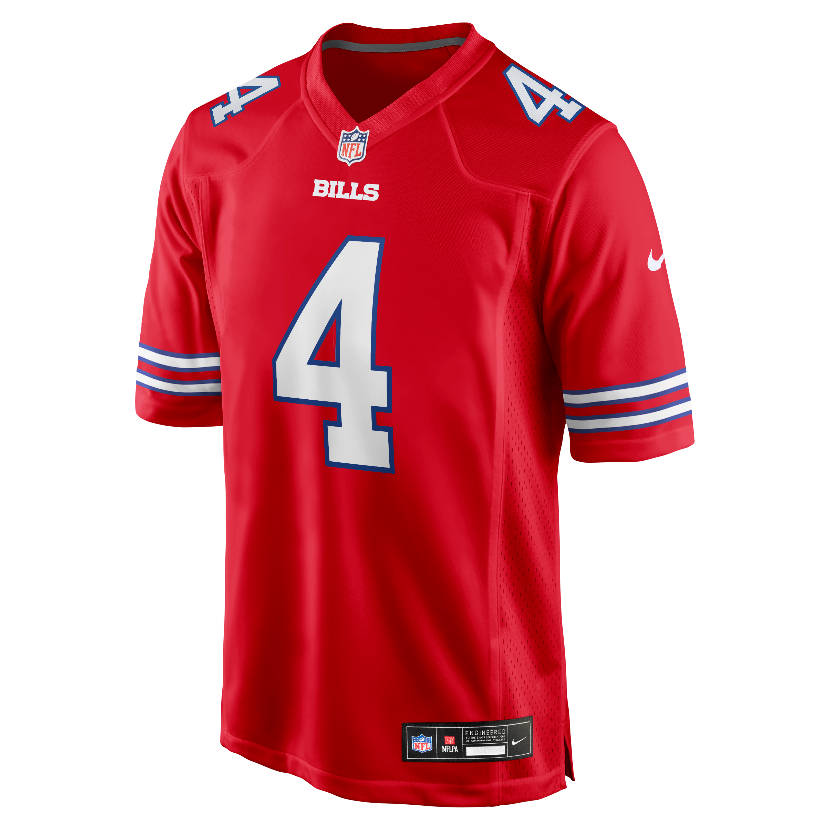 Maillot alternatif Nike James Cook III rouge des Buffalo Bills pour homme