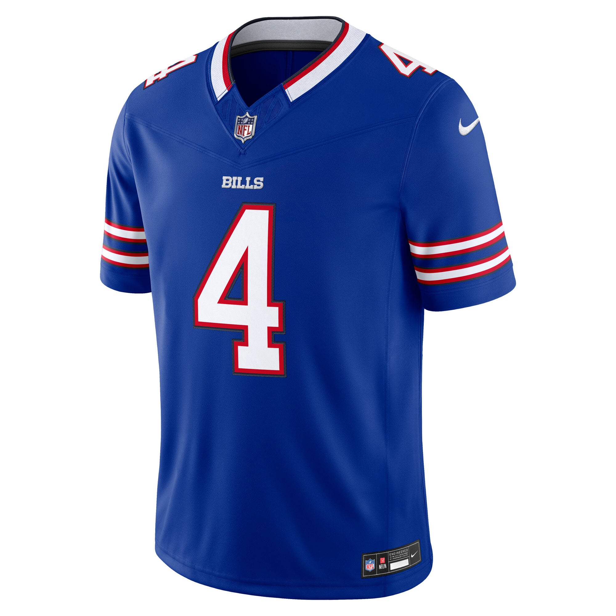 Men's Nike James Cook III Royal Buffalo Bills Vapor F.U.S.E. Stitched Limited Jersey