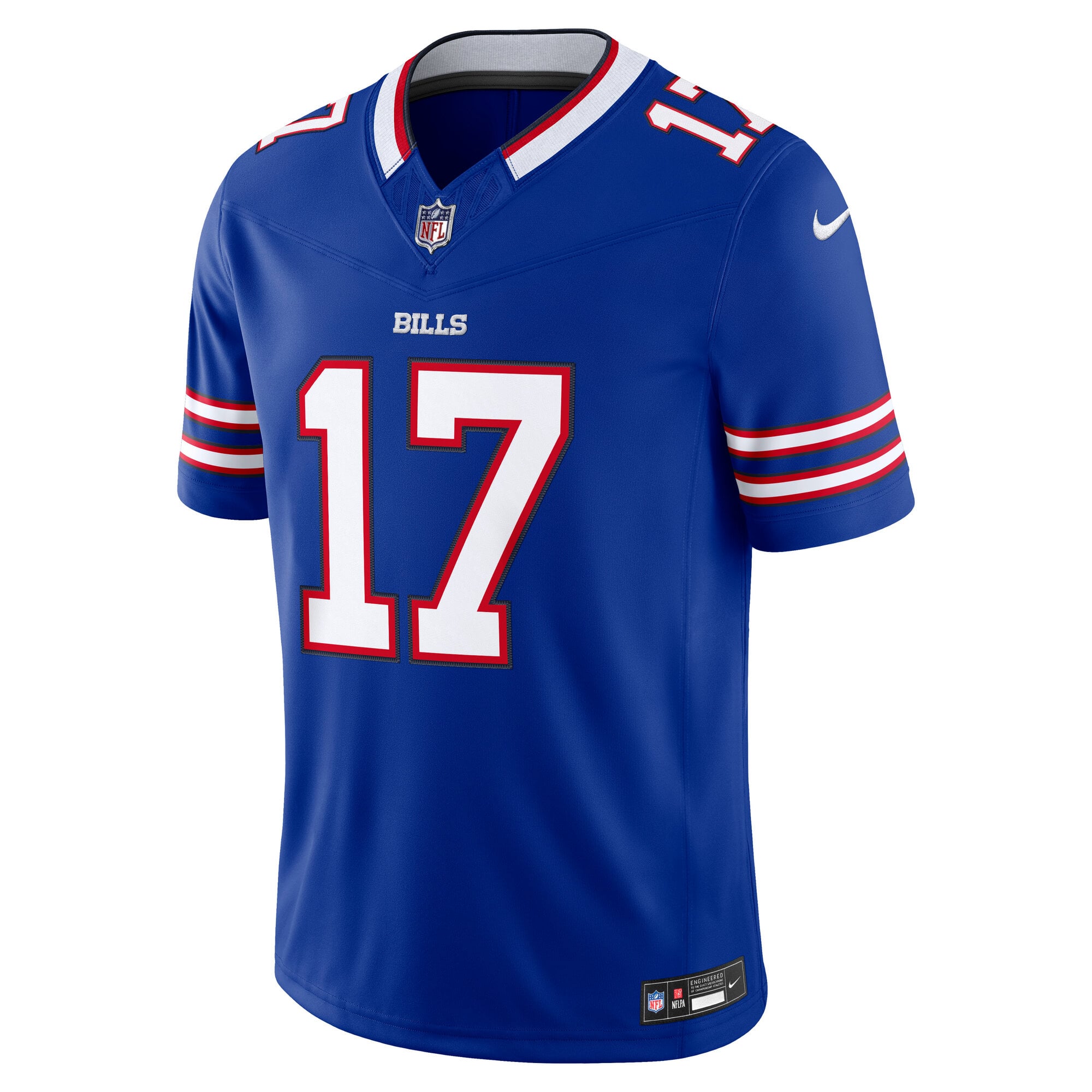 Men's Nike Josh Allen Royal Buffalo Bills Vapor F.U.S.E. Stitched Limited Jersey