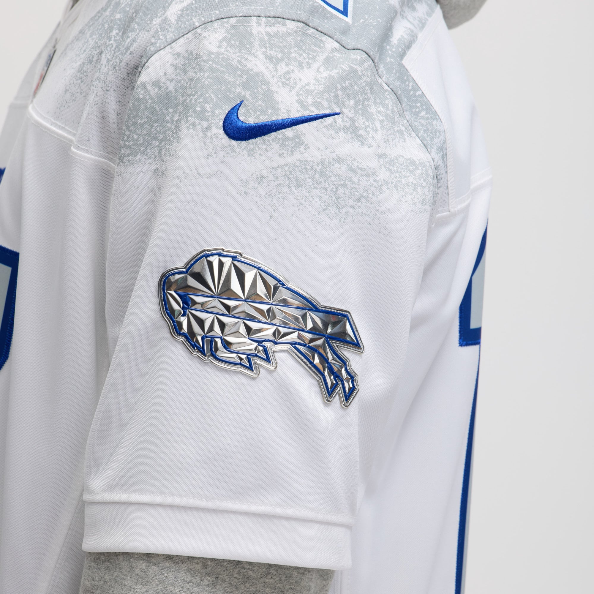Men's Nike Josh Allen White Buffalo Bills Rivalries Collection Game Jersey
