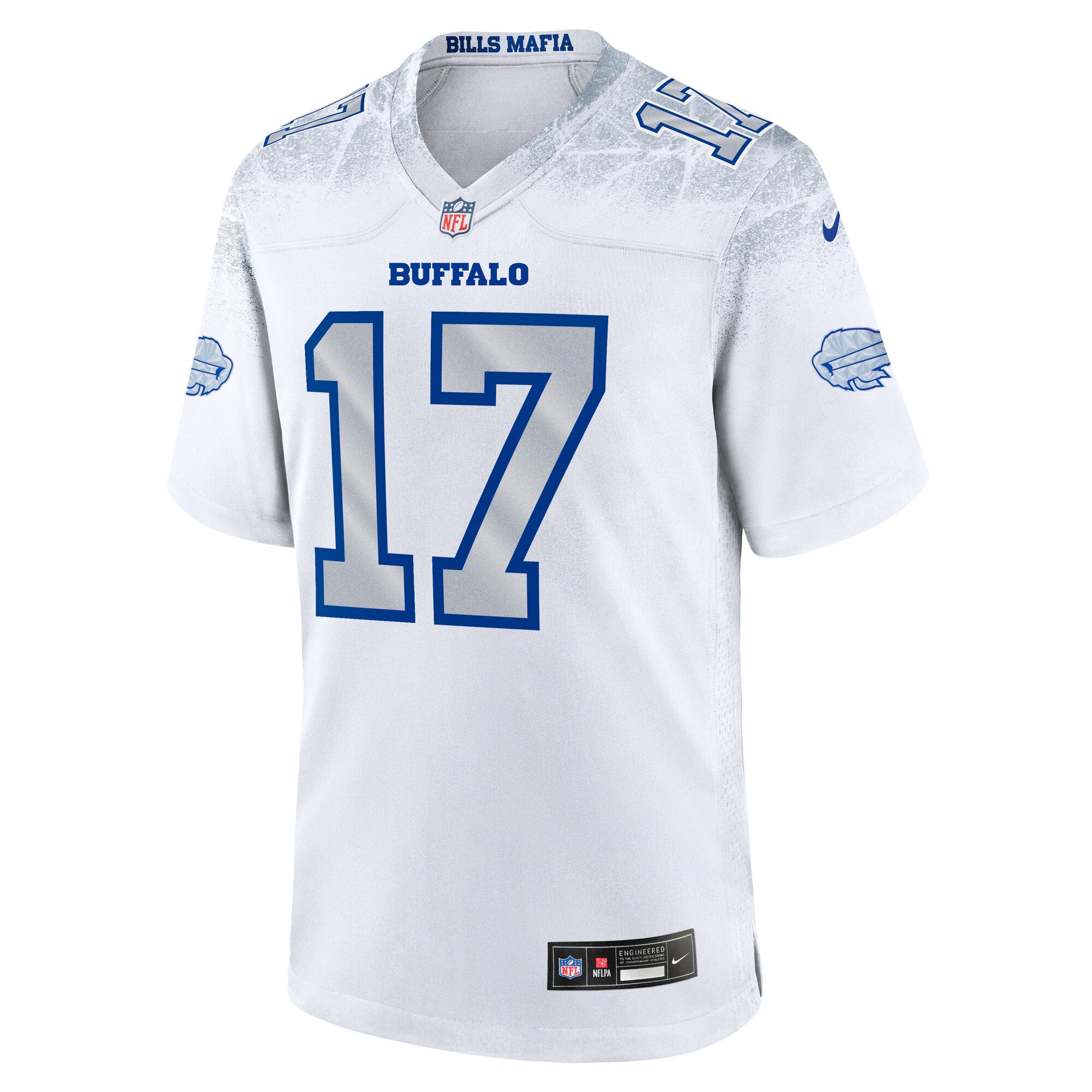 Men's Nike Josh Allen White Buffalo Bills Rivalries Collection Game Jersey