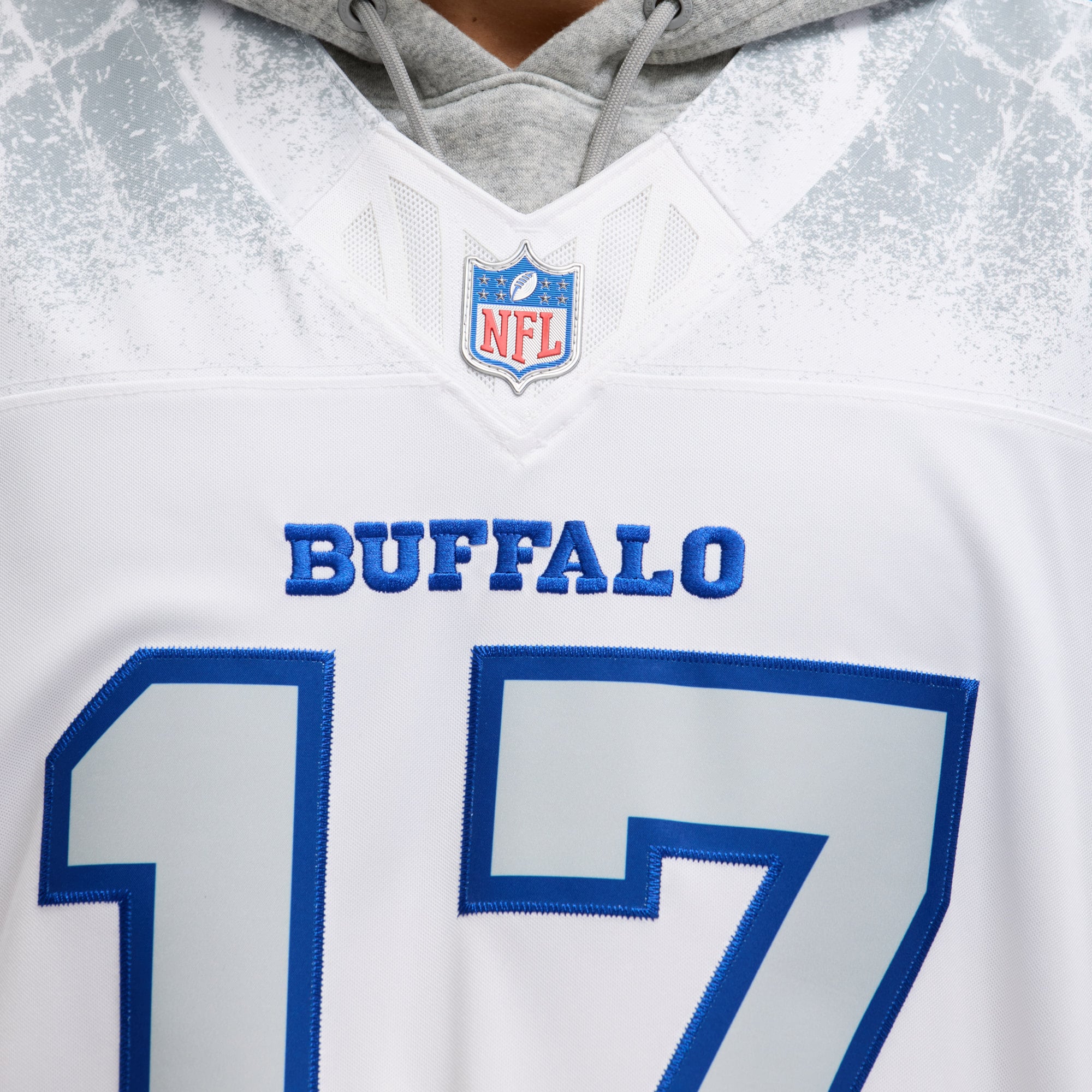 Men's Nike Josh Allen White Buffalo Bills Rivalries Collection Game Jersey