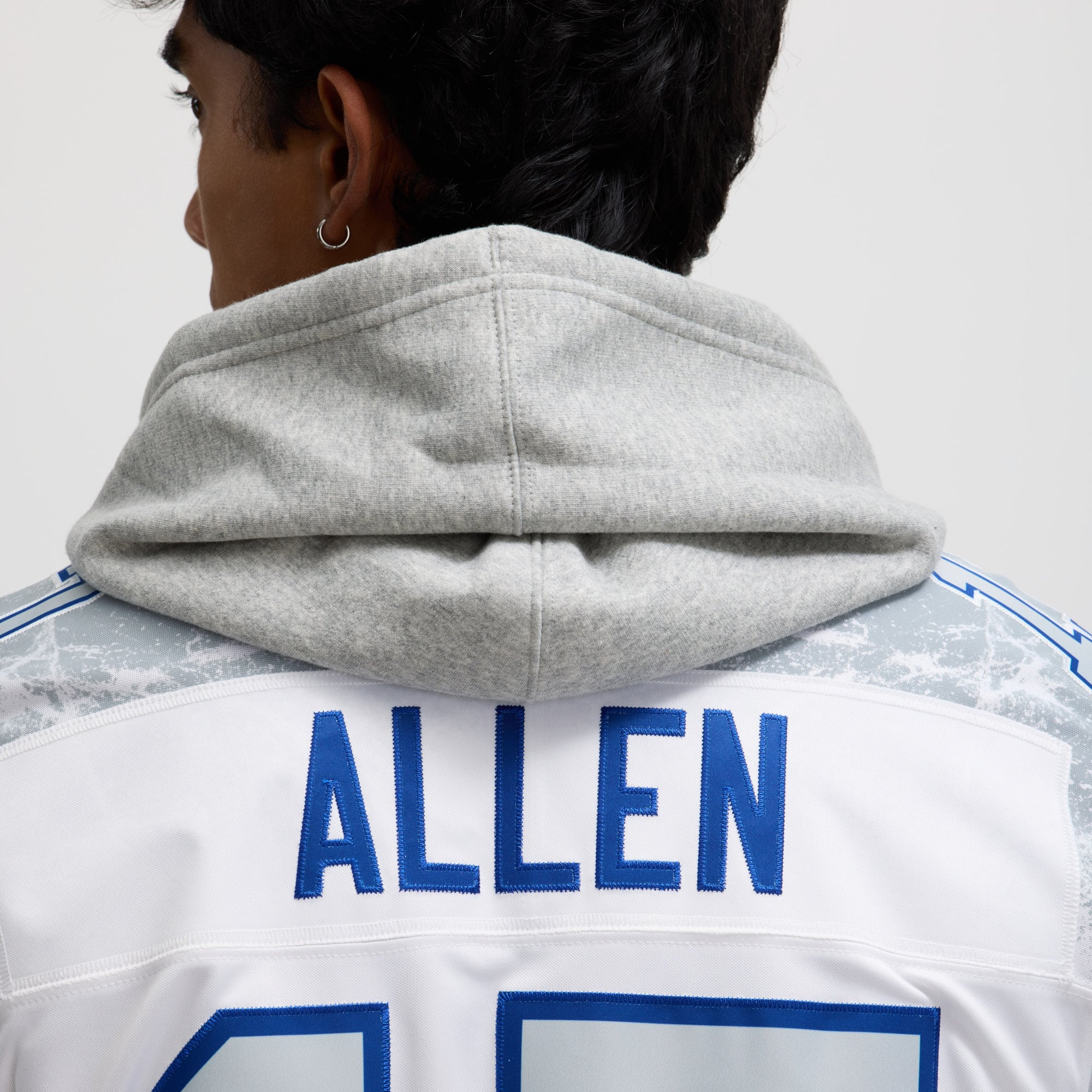 Men's Nike Josh Allen White Buffalo Bills Rivalries Collection Game Jersey