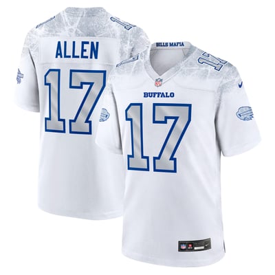 Maillot de match Josh Allen Buffalo Bills Nike Rivalries Collection - Blanc