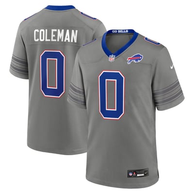 Keon Coleman Buffalo Bills Nike Nickel City Game Jersey - Gray