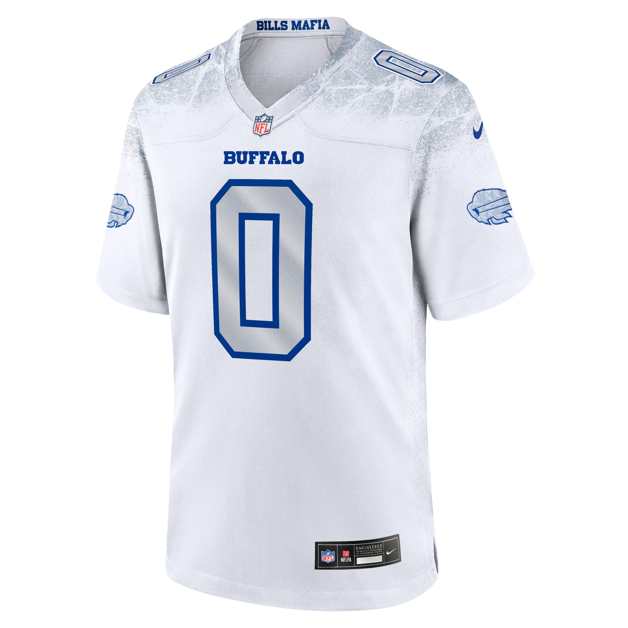 Men's Nike Keon Coleman White Buffalo Bills Rivalries Collection Game Jersey