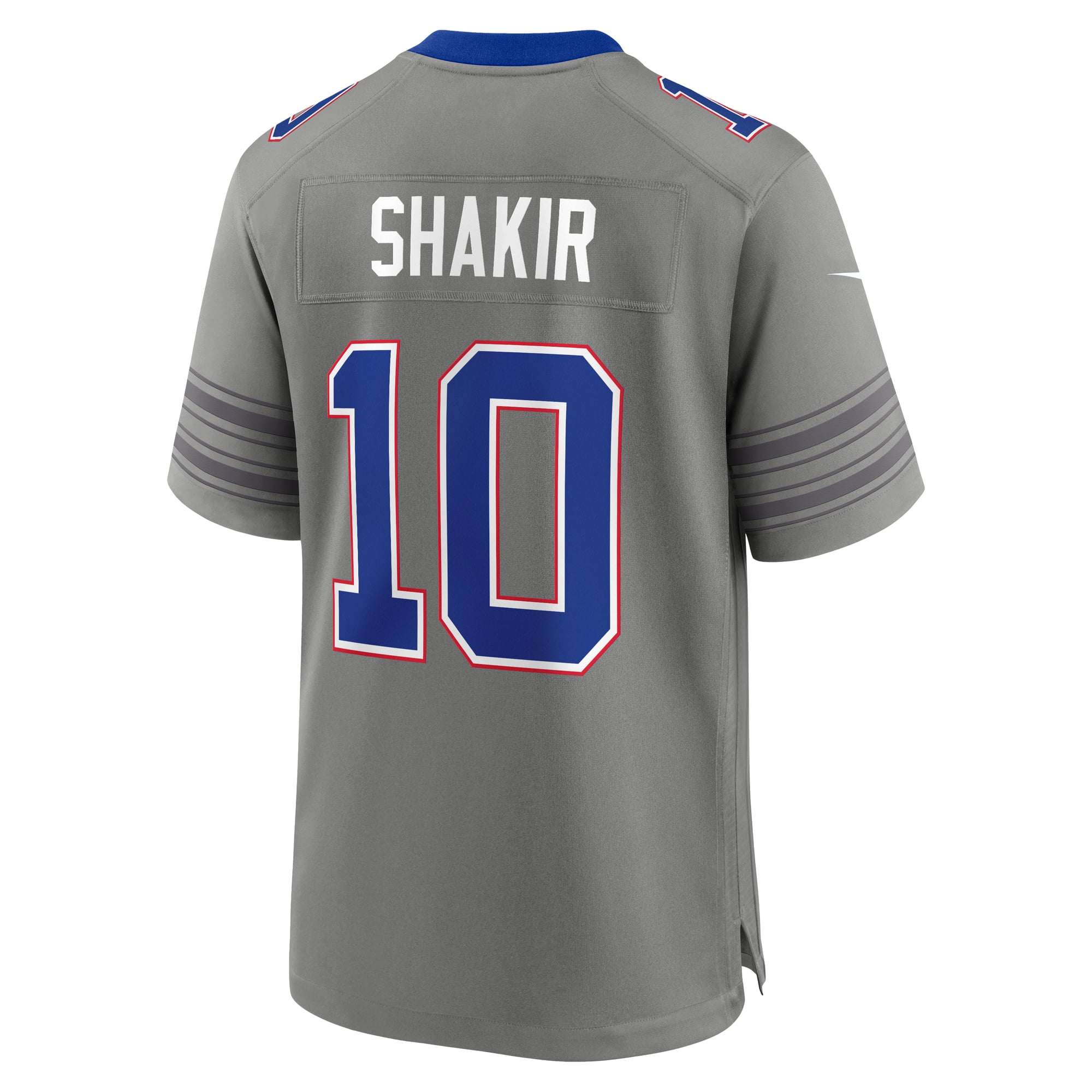 Men's Nike Khalil Shakir Gray Buffalo Bills Nickel City Game Jersey