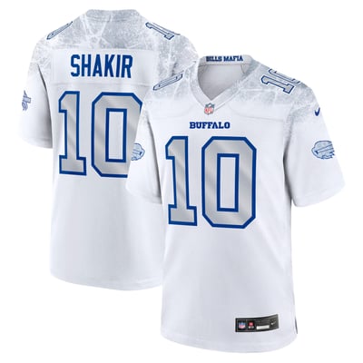 Khalil Shakir Buffalo Bills Nike Rivalries Collection Game Jersey - White