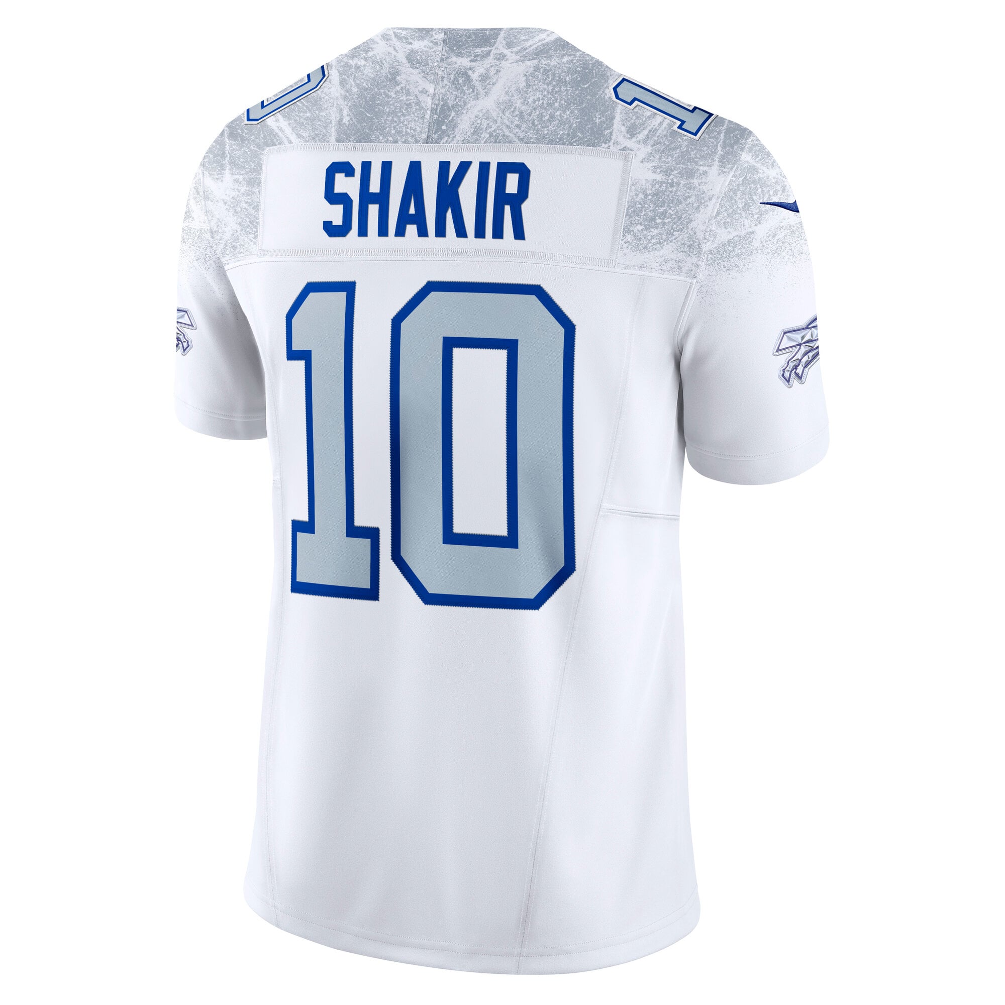 Men's Nike Khalil Shakir White Buffalo Bills Rivalries Collection Stitched Limited Jersey