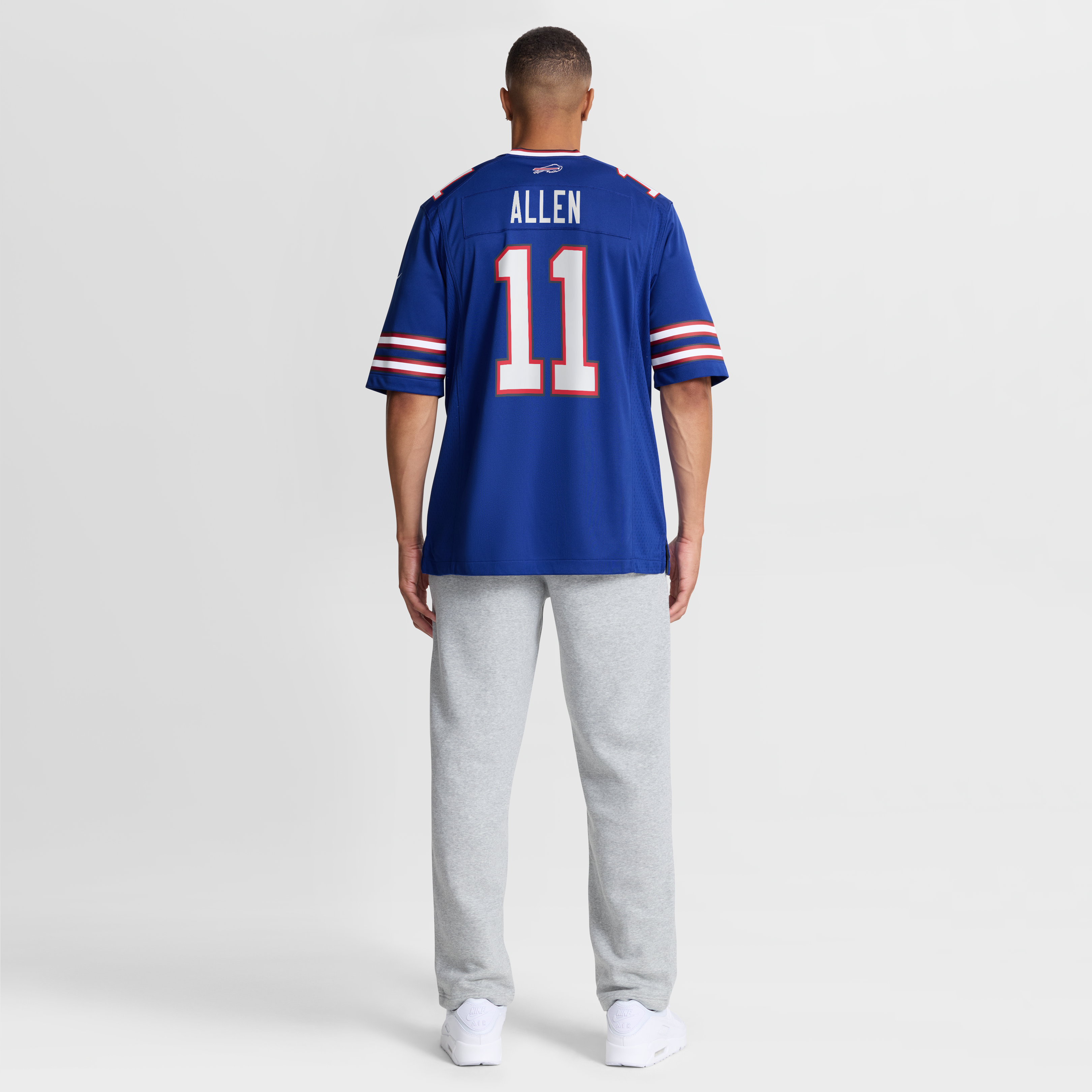 Men's Nike Kyle Allen Royal Buffalo Bills Team Game Jersey