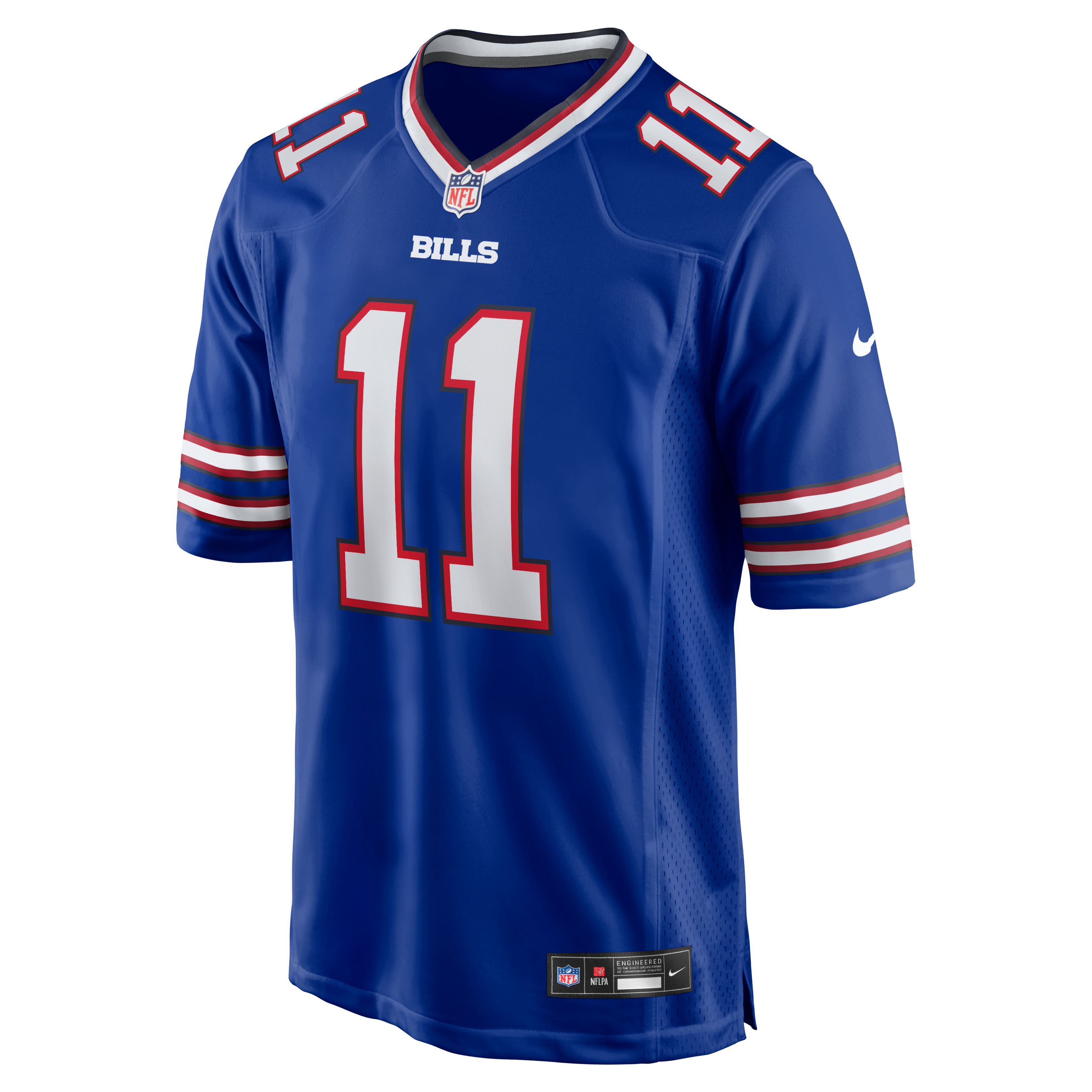 Men's Nike Kyle Allen Royal Buffalo Bills Team Game Jersey